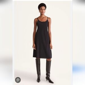 HILTON HOLLIS Elegant Black Slip Dress 4